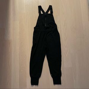 Terez Black Ponte Overalls